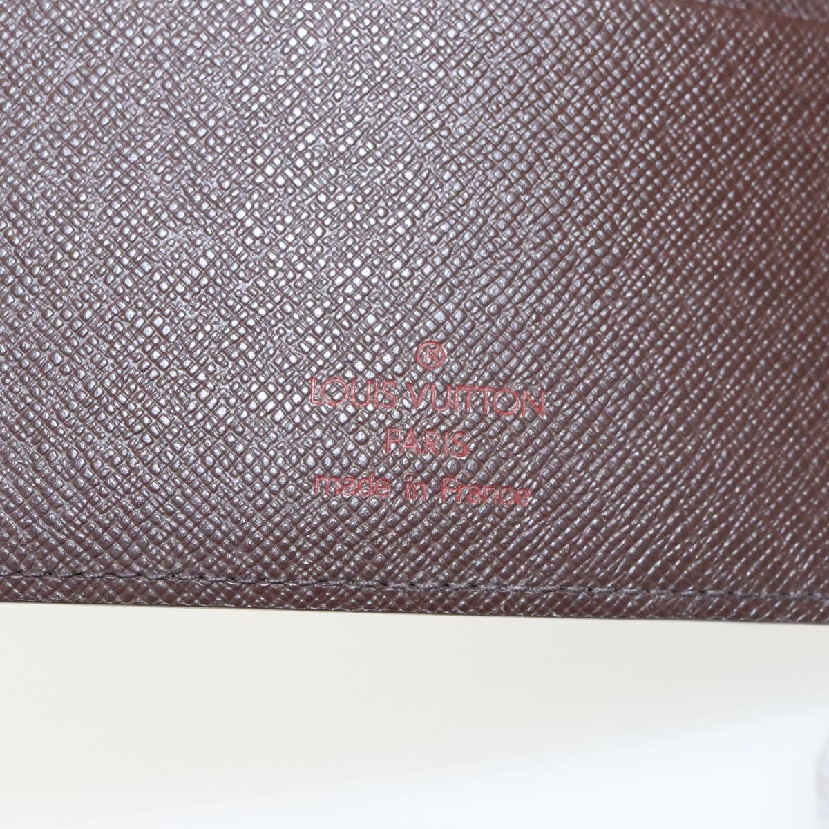 Louis Vuitton Agenda Cover Brown Canvas Wallet  (Pre-Owned)