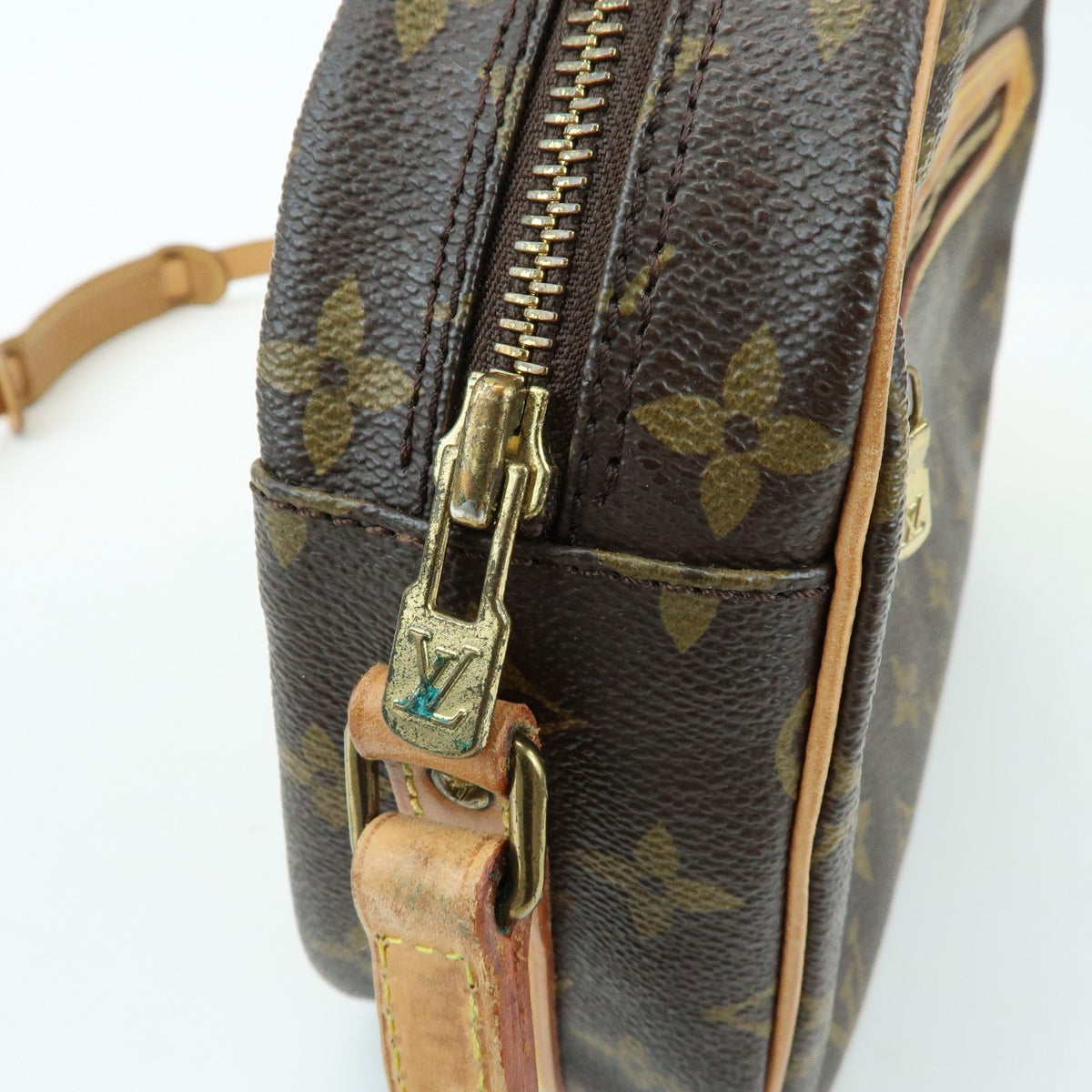Louis Vuitton Senlis Monogram Canvas Brown Canvas Shoulder Bag Bag (Pre-Owned)
