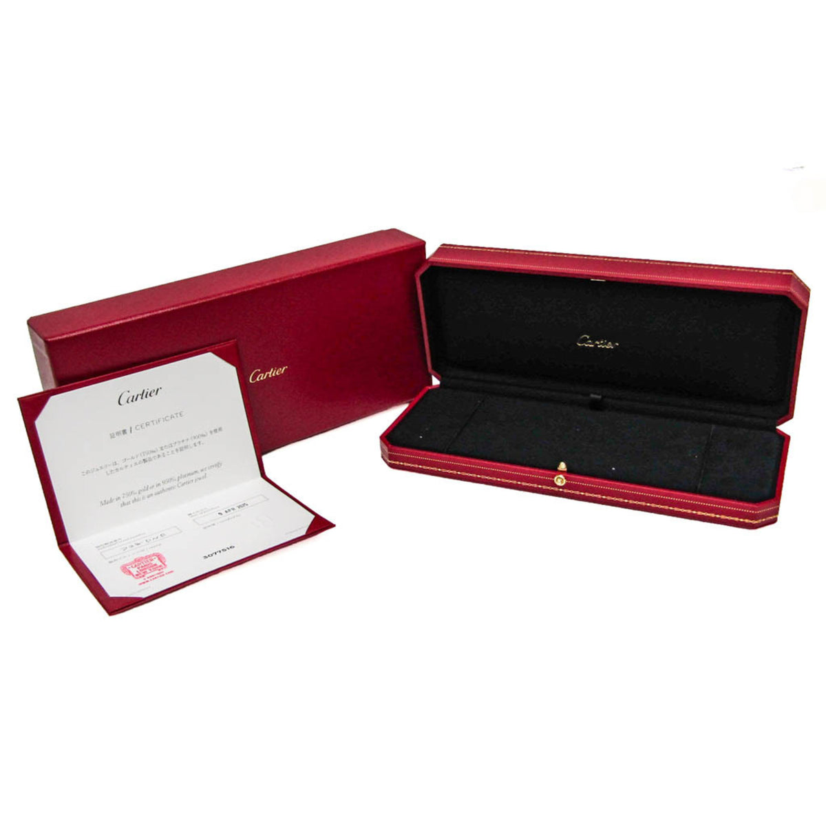 Cartier D'amour 18K White Gold And Diamond Silver White_Gold Bracelet Jewelry (Pre-Owned)