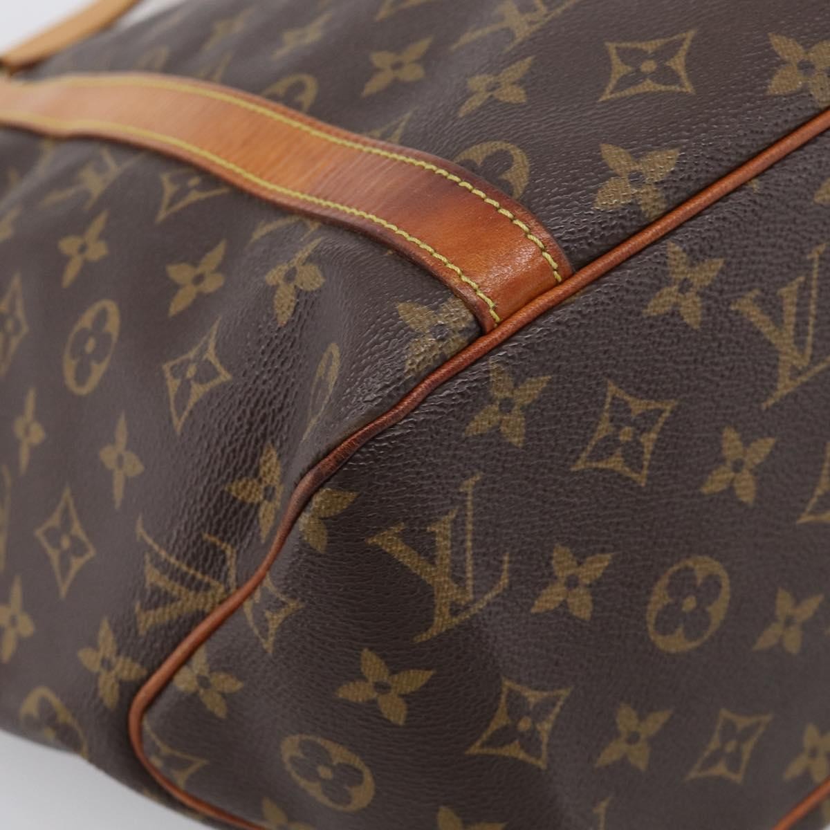 Louis Vuitton Shopping Sac Monogram Canvas Multicolour Canvas Handbag (Pre-Owned)