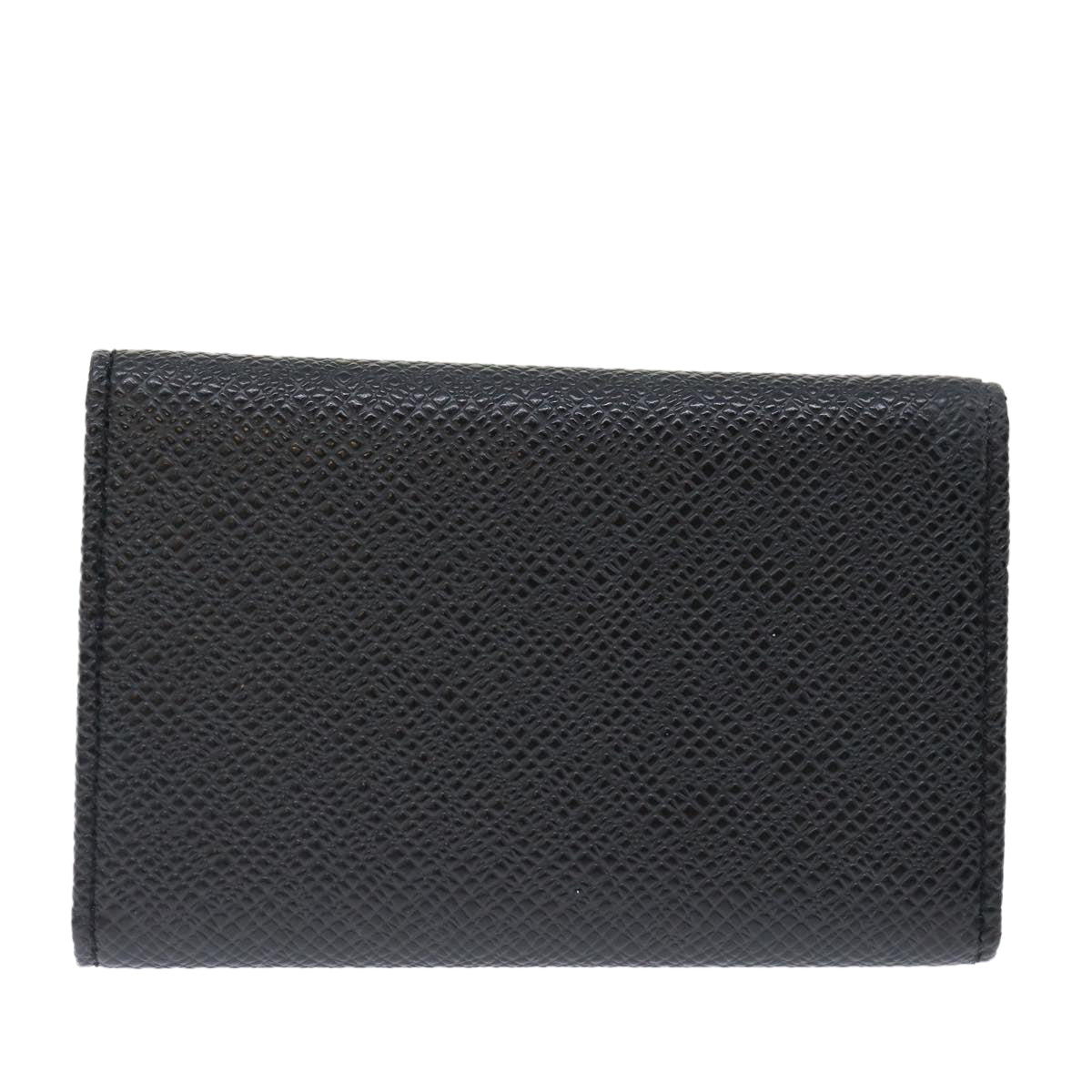 Louis Vuitton 6 Key Holder Black Leather Wallet  (Pre-Owned)