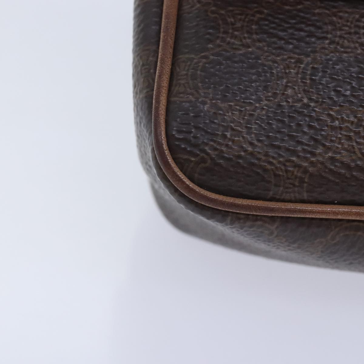 Céline Brown Canvas Shoulder Bag (Pre-Owned)