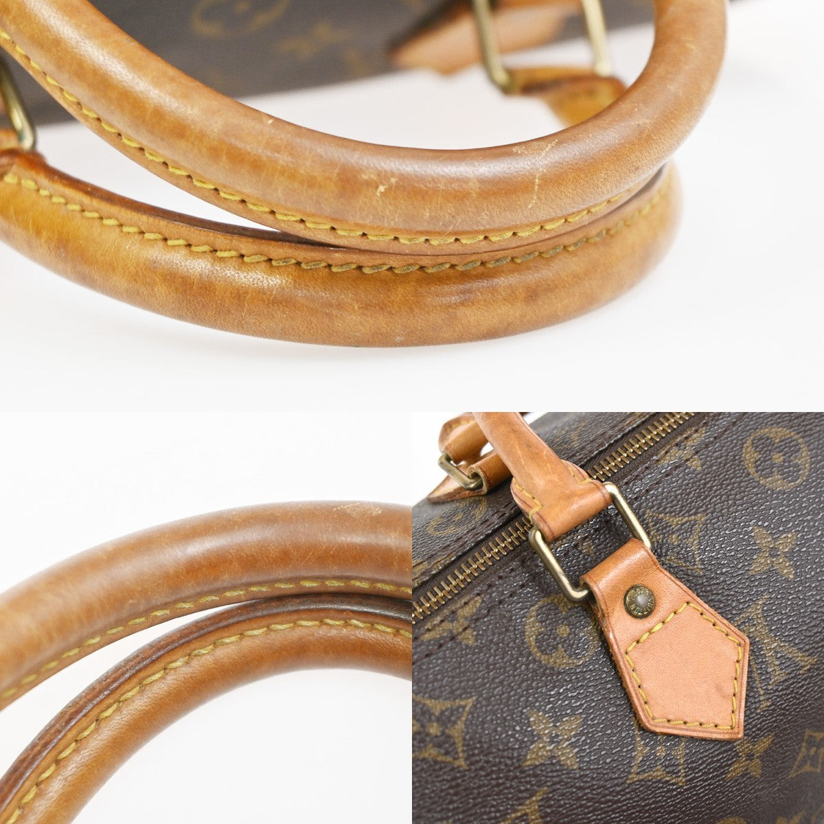 Louis Vuitton Speedy Monogram Canvas Brown Canvas Handbag (Pre-Owned)