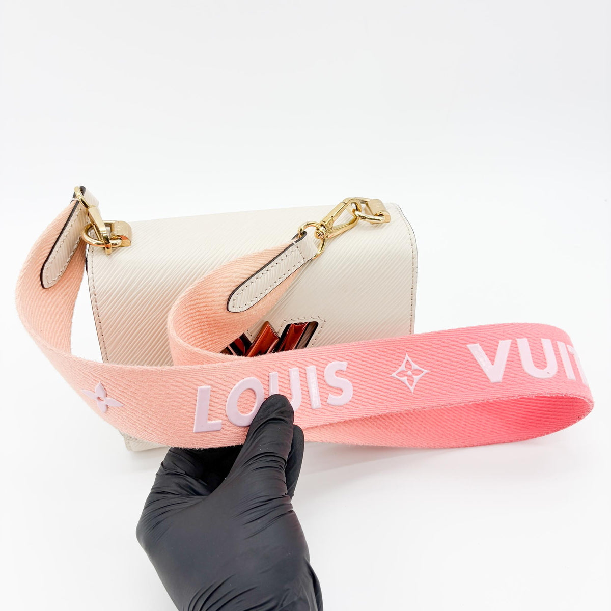 Louis Vuitton Twist Epi Leather Beige Leather Handbag (Pre-Owned)