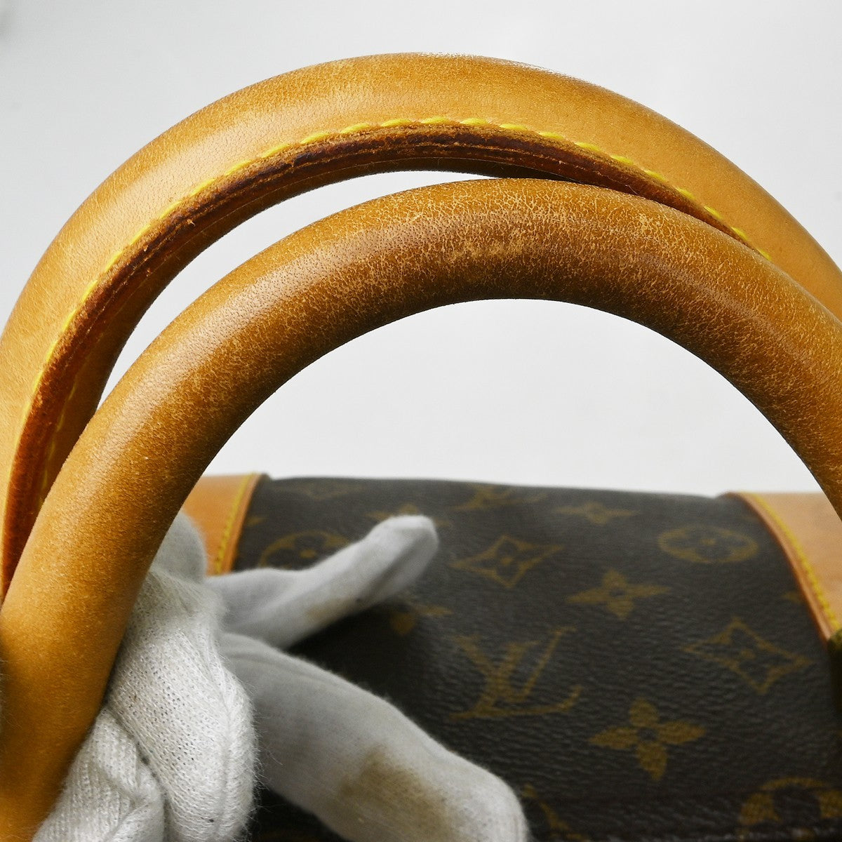 Louis Vuitton Keepall Monogram Brown Canvas Travel Bag Bag (Pre-Owned)