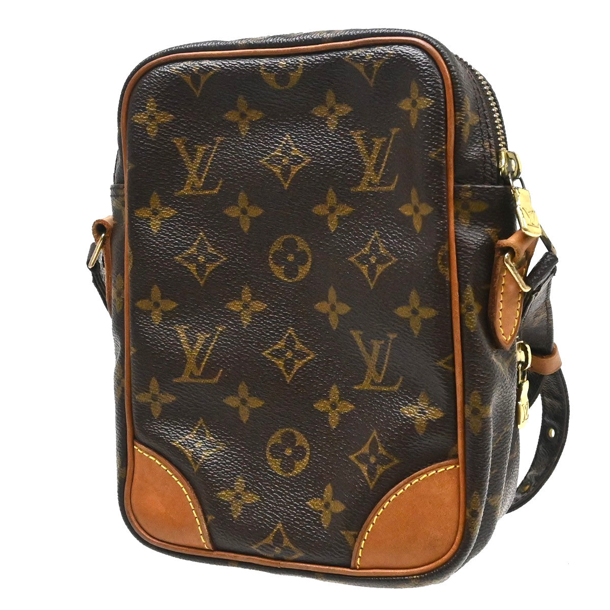 Louis Vuitton Amazone Monogram Canvas Brown Canvas Shoulder Bag Bag (Pre-Owned)