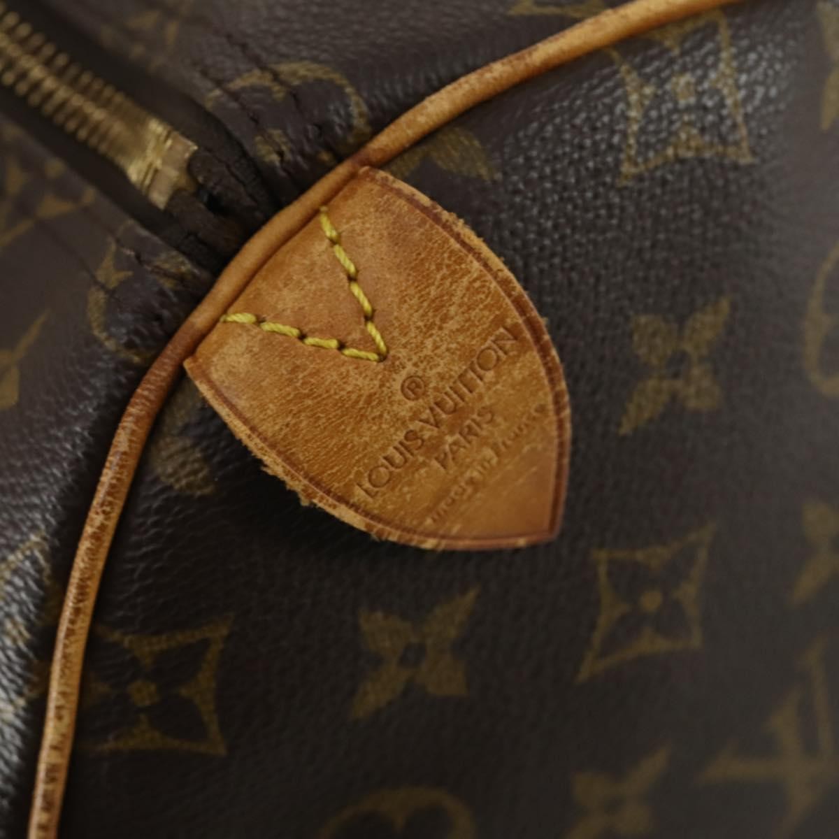 Louis Vuitton Keepall Monogram Canvas Brown Canvas Travel Bag Bag (Pre-Owned)