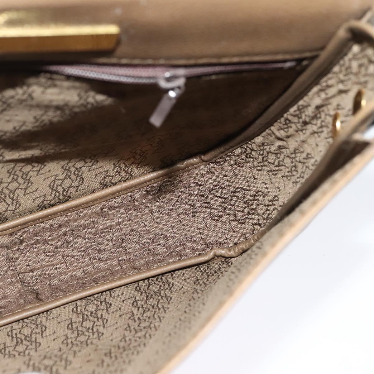 Yves Saint Laurent Brown Leather Shoulder Bag (Pre-Owned)