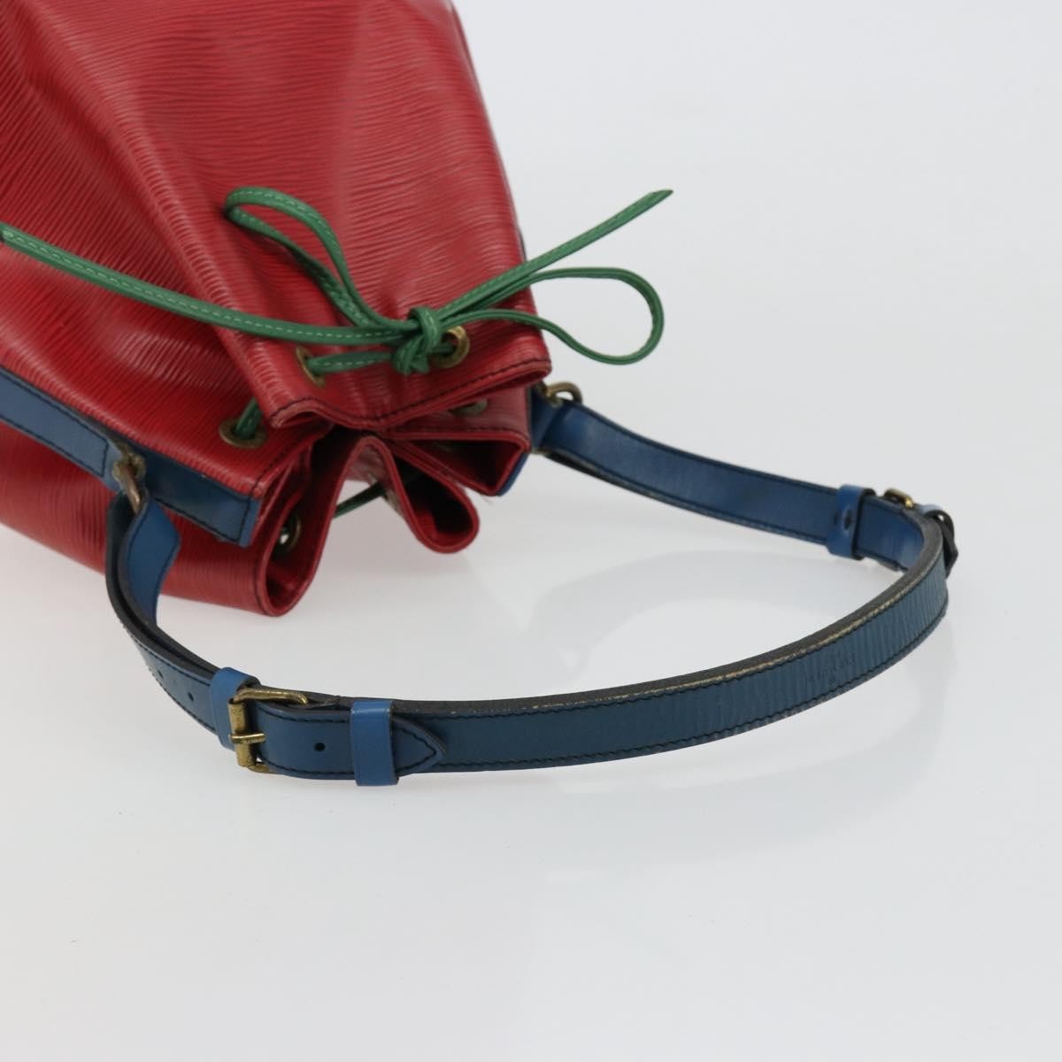 Louis Vuitton Tricolor Noe Epi Leather Red Leather Shoulder Bag Bag (Pre-Owned)