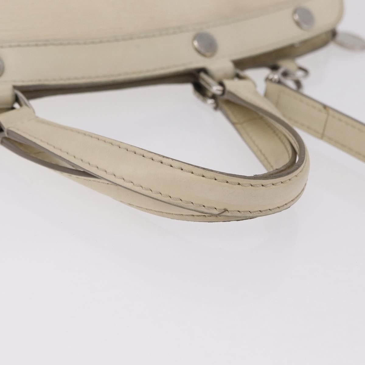 Louis Vuitton Brea Epi Leather White Leather Handbag (Pre-Owned)