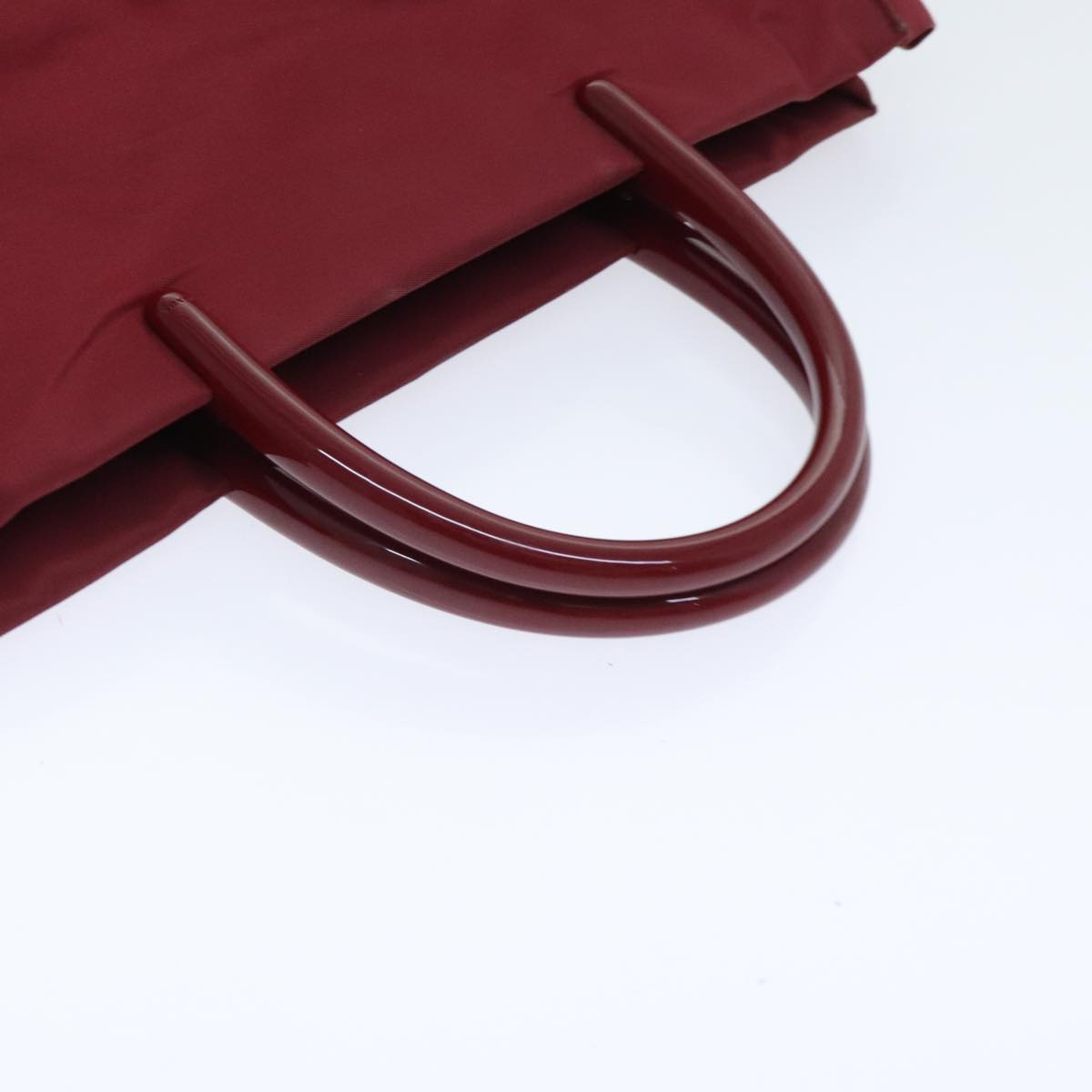 Prada Red Synthetic Handbag (Pre-Owned)