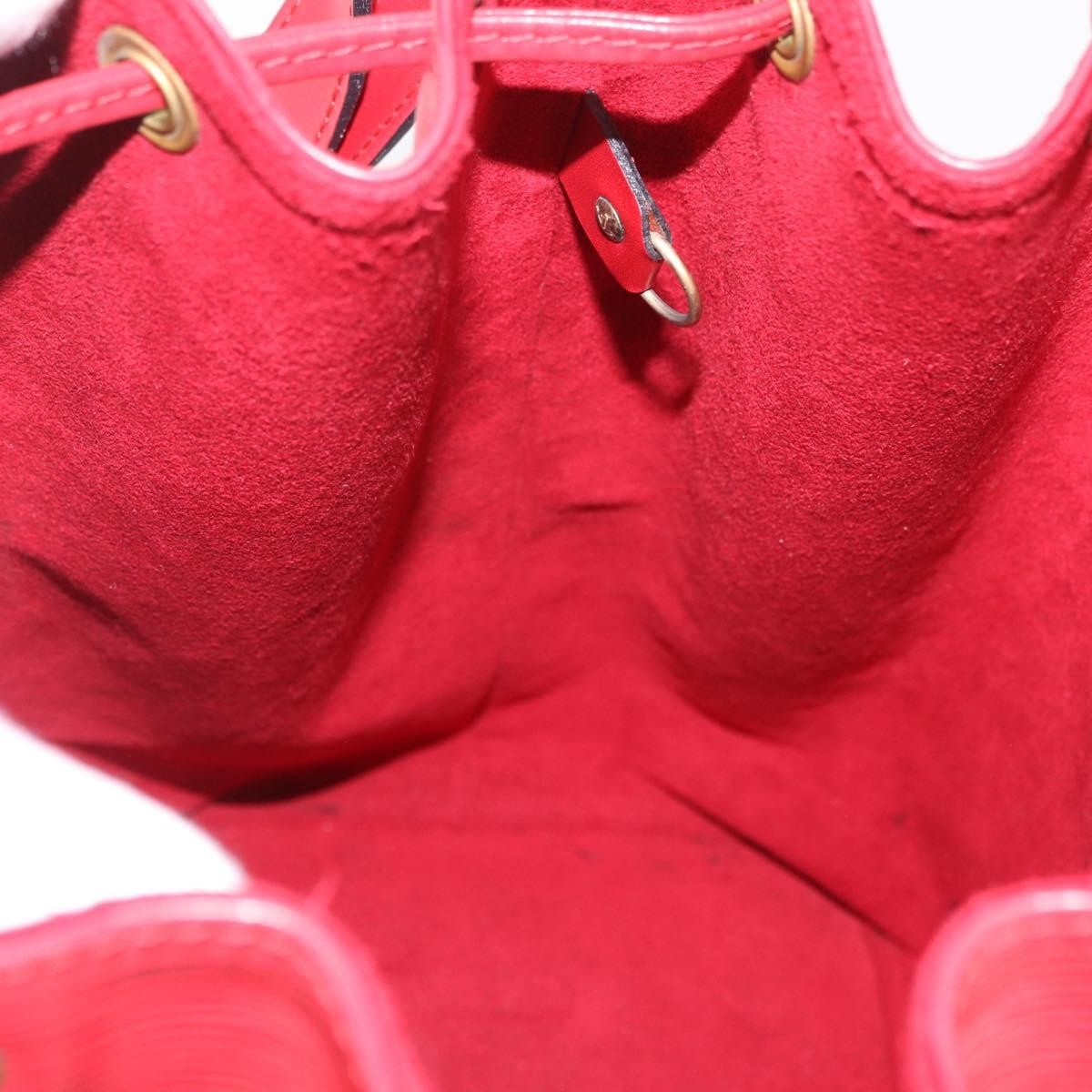 Louis Vuitton Noe Epi Leather Red Leather Shoulder Bag Bag (Pre-Owned)