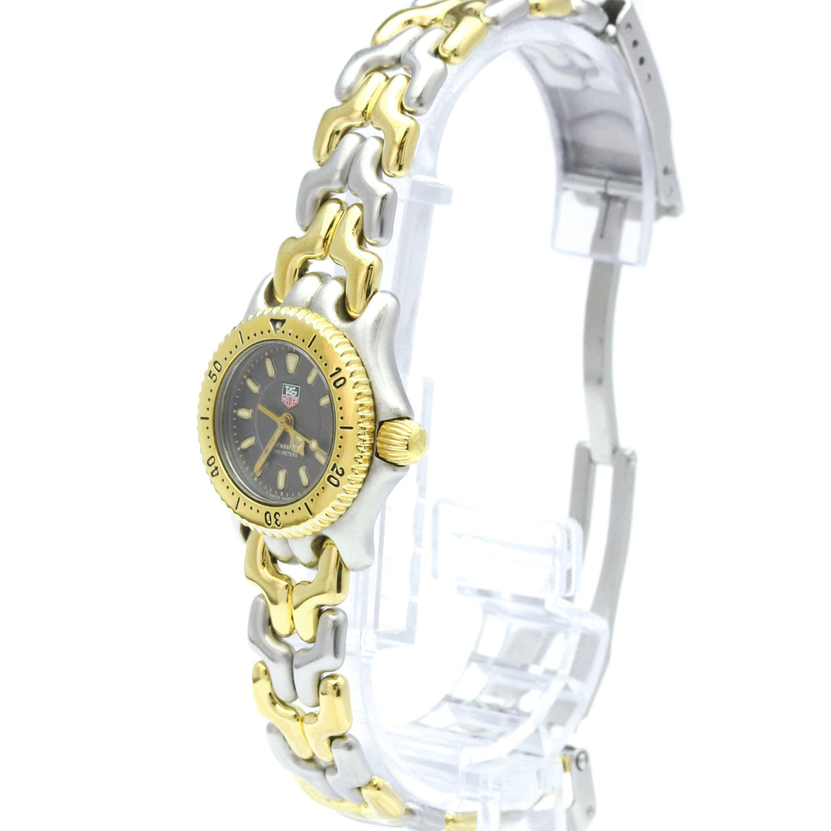 Tag Heuer Sel Professional 200M Quartz Stainless Steel And Gold Plated Watch (Pre-Owned)