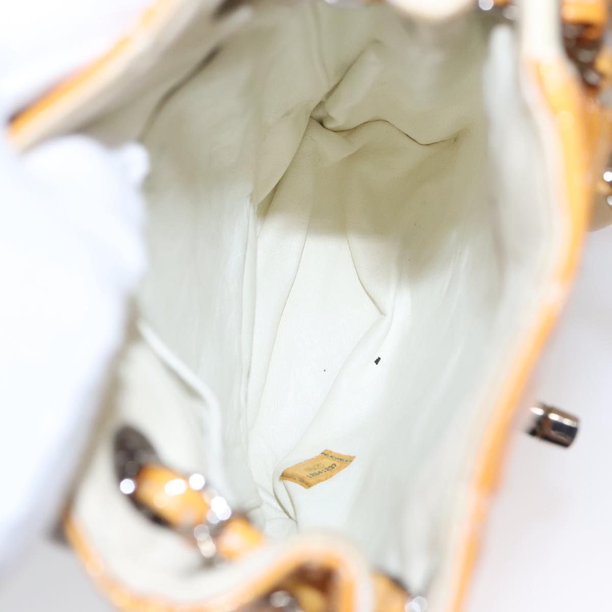 Chanel Timeless Yellow Patent Leather Shoulder Bag (Pre-Owned)
