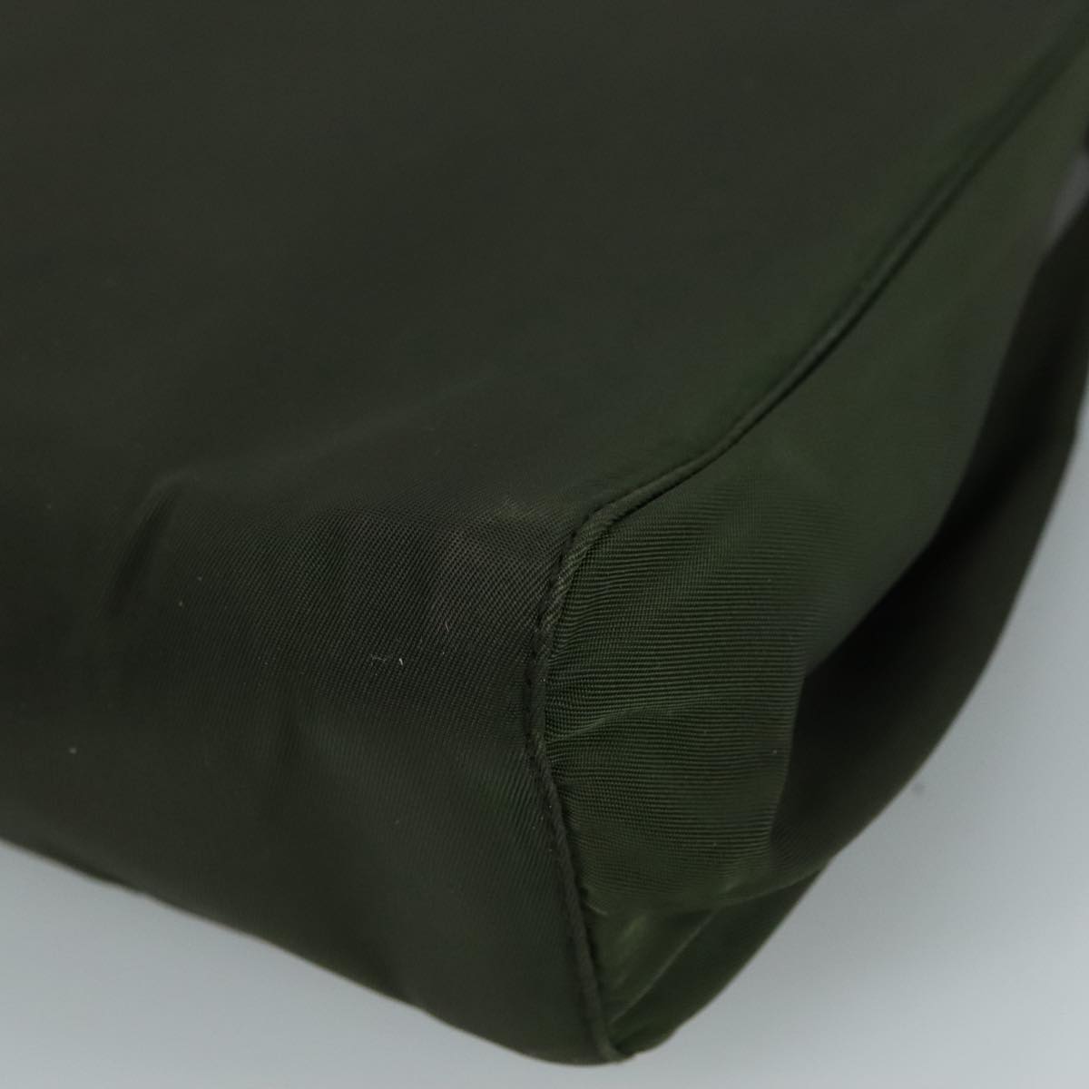 Prada Khaki Synthetic Shoulder Bag (Pre-Owned)