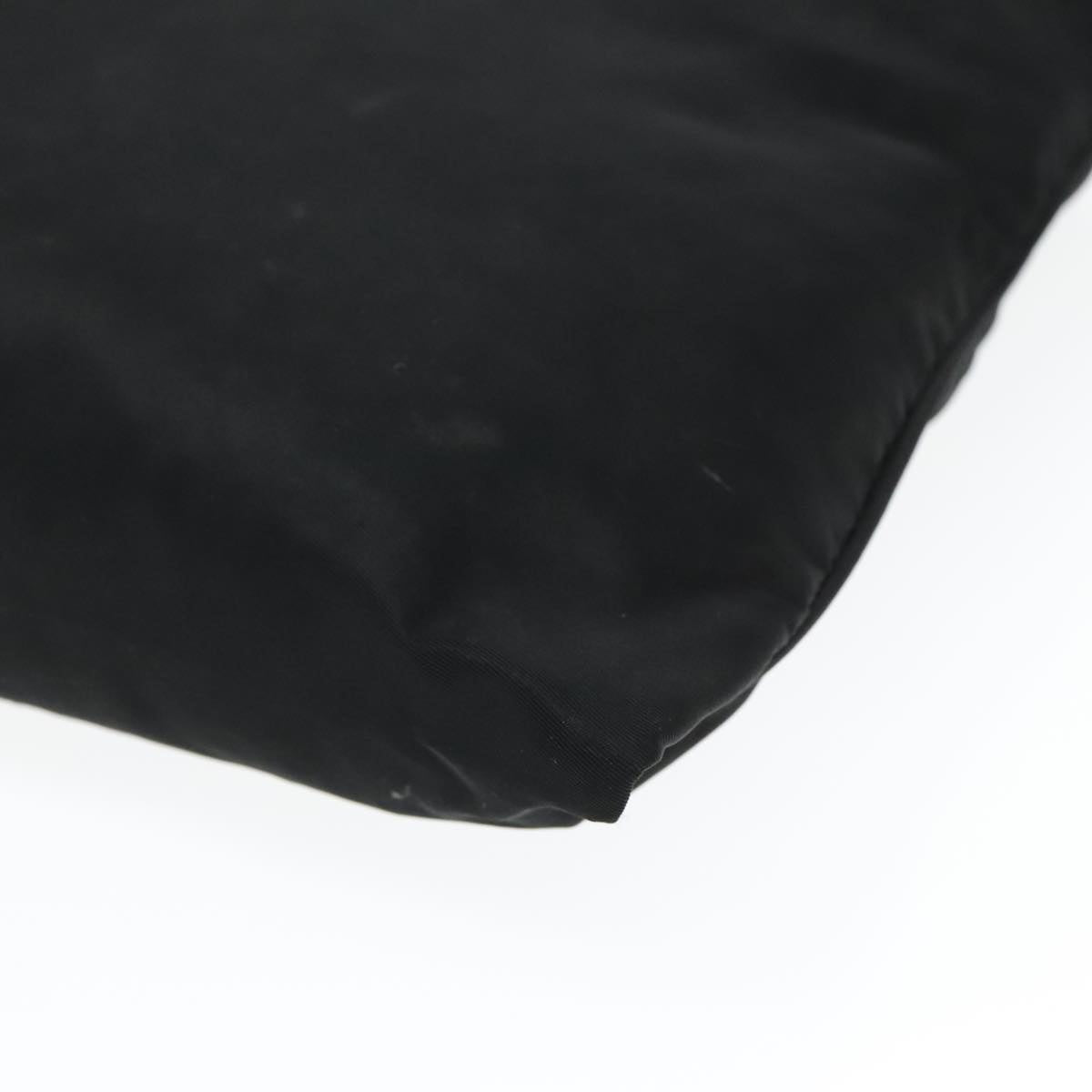 Prada Re-Nylon Black Canvas Shoulder Bag (Pre-Owned)