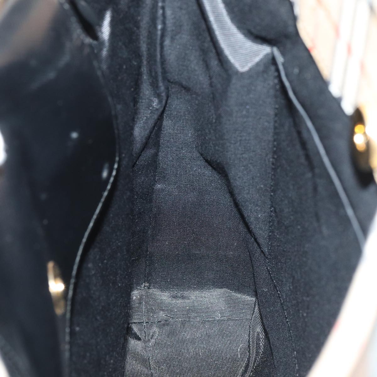 Burberry Nova Check Beige Canvas Tote Bag (Pre-Owned)