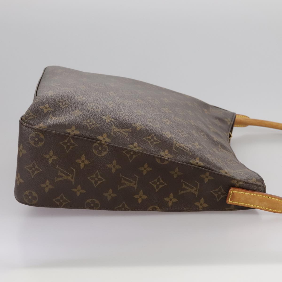 Louis Vuitton Looping Gm Brown Canvas Shoulder Bag (Pre-Owned)