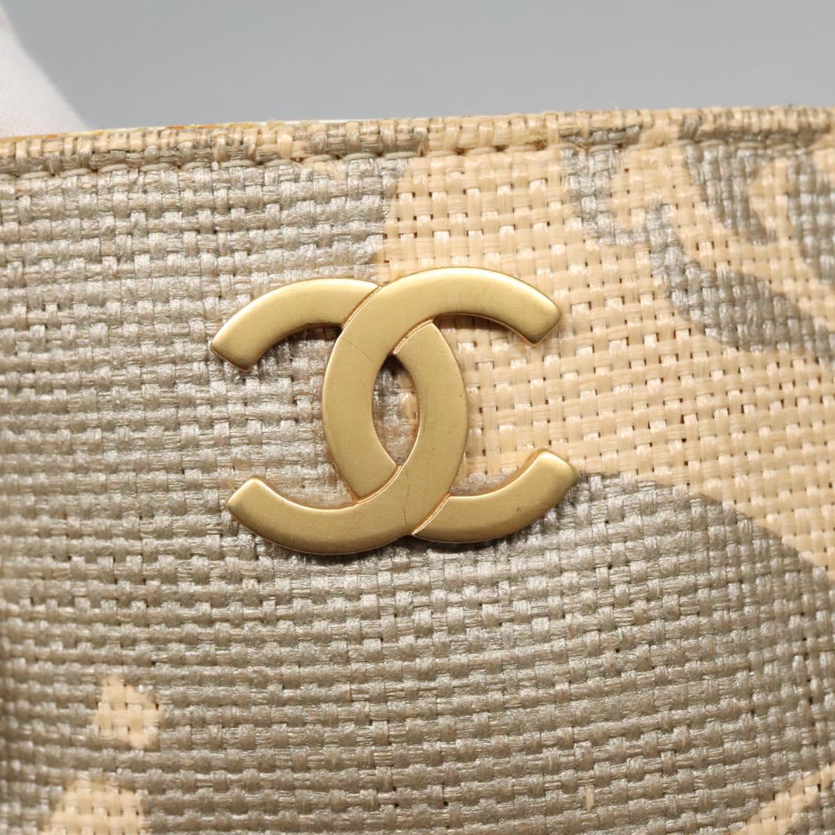Chanel Camellia Beige Wood Shoulder Bag (Pre-Owned)