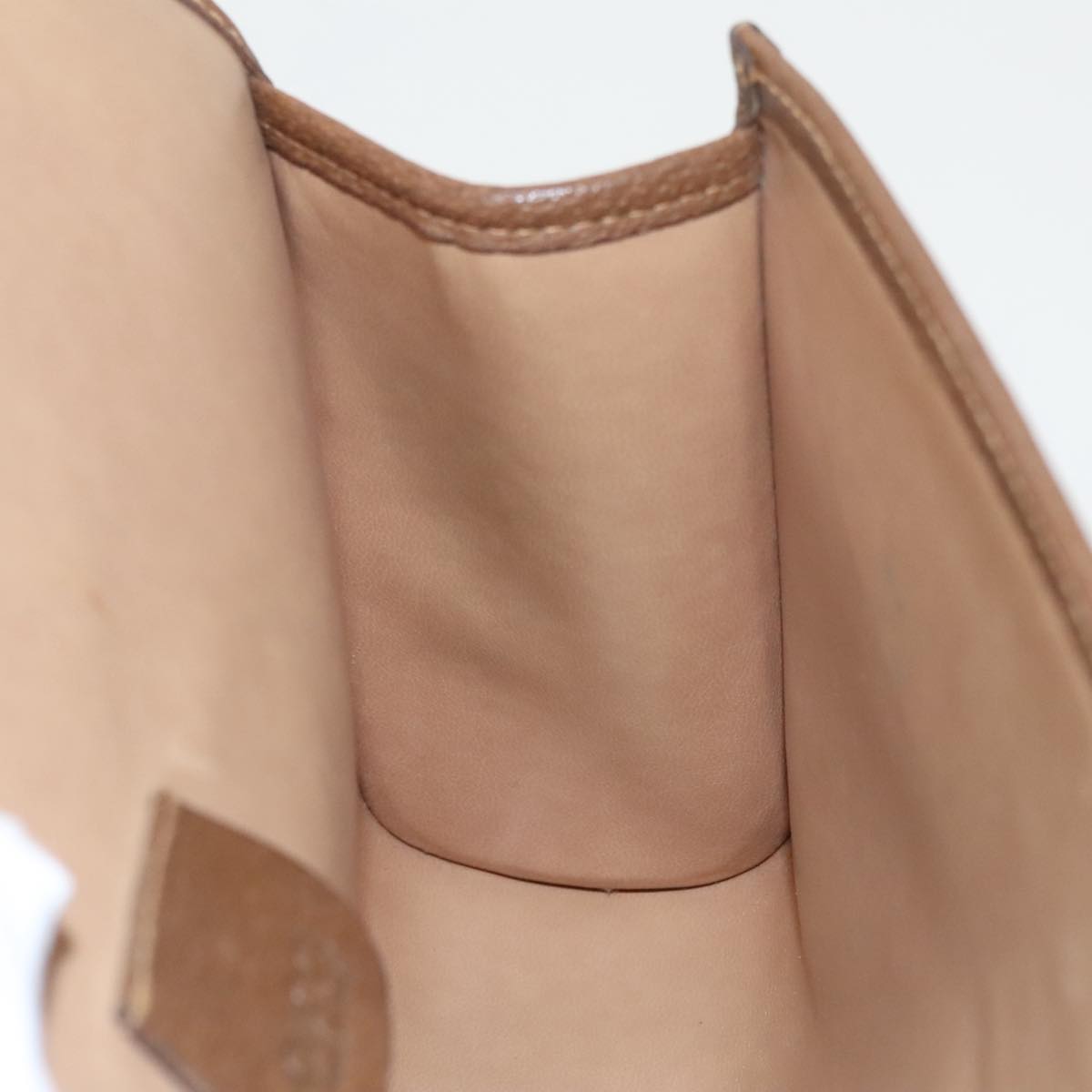 Gucci Gg Supreme Brown Canvas Clutch Bag (Pre-Owned)