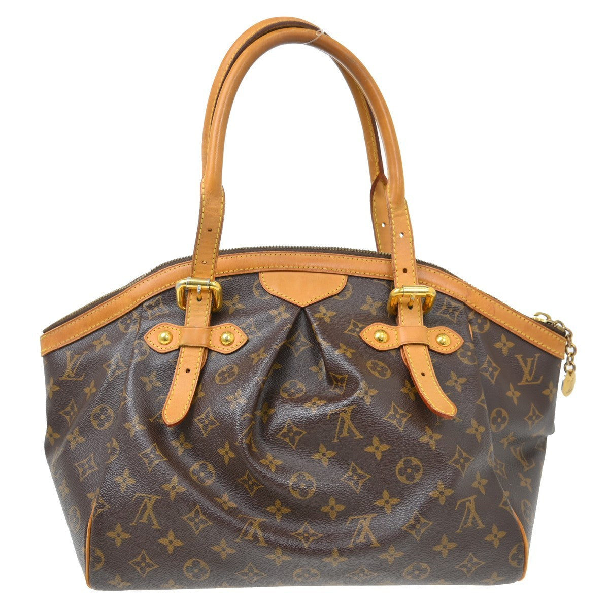 Louis Vuitton Tivoli Monogram Canvas Brown Canvas Handbag (Pre-Owned)