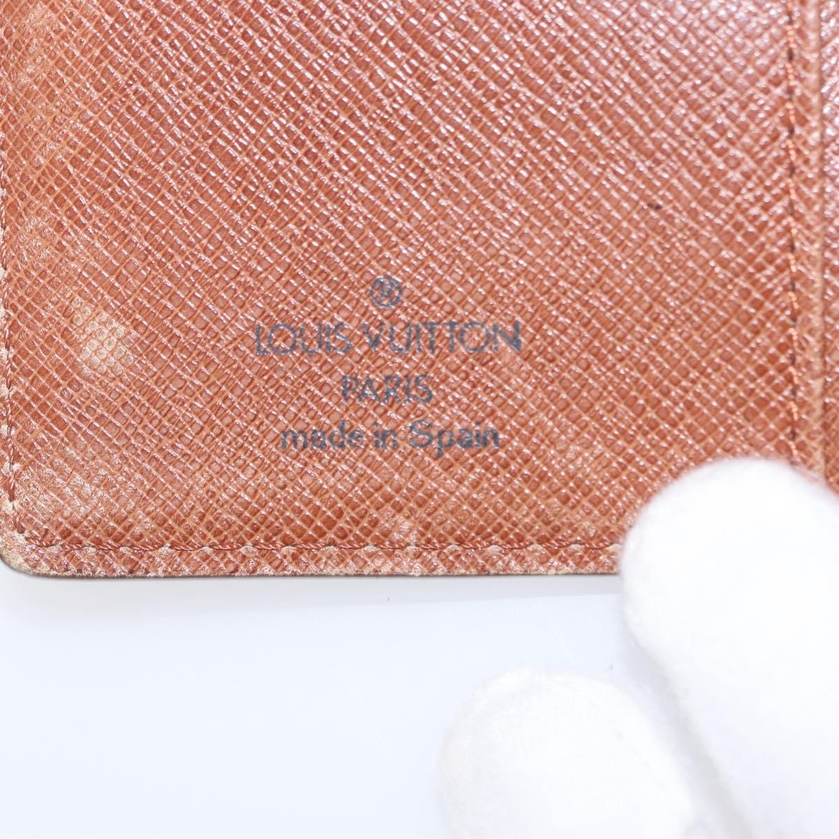 Louis Vuitton Agenda Cover Epi Leather Brown Leather Wallets Accessory (Pre-Owned)