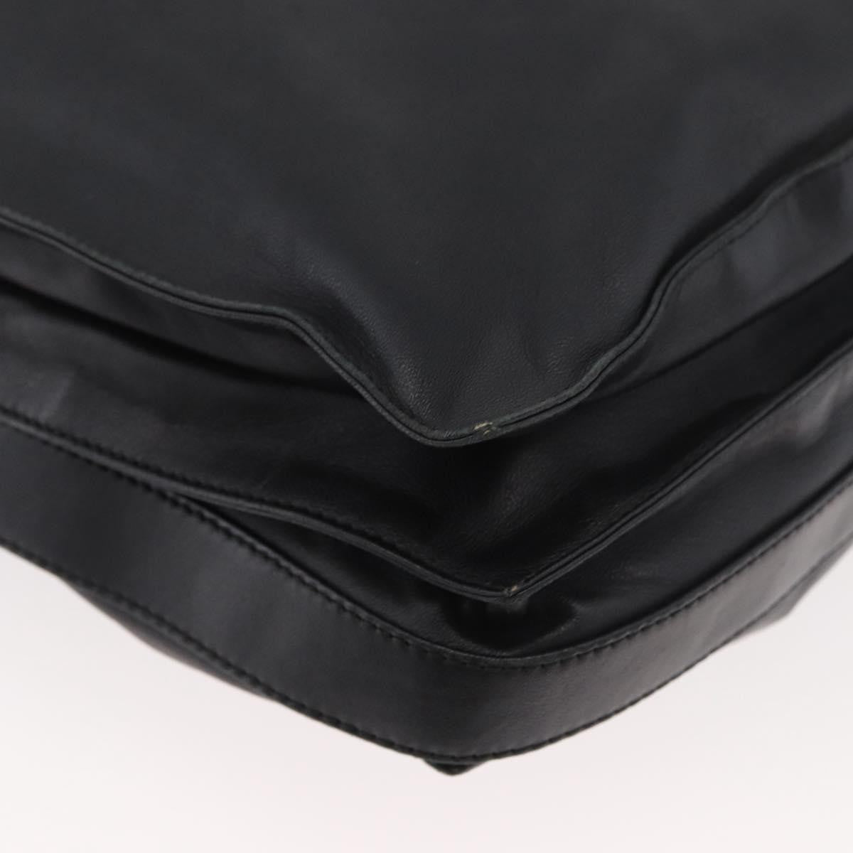 Loewe Flamenco Leather Black Leather Shoulder Bag Bag (Pre-Owned)