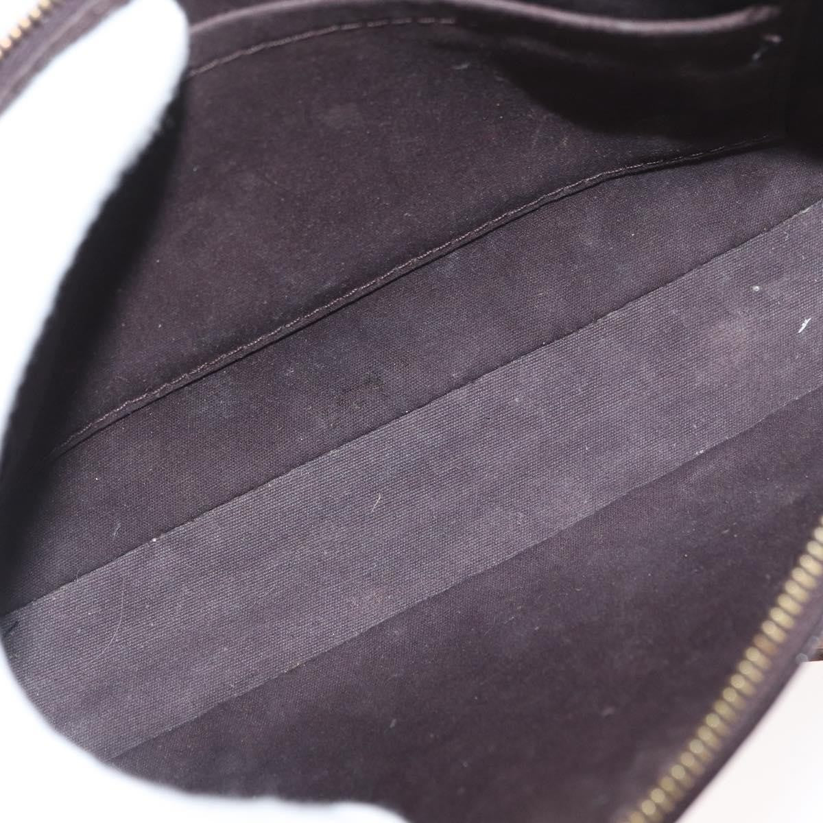 Louis Vuitton Lexington Pochette Monogram Vernis Brown Patent_Leather Clutche & Pouche Bag (Pre-Owned)