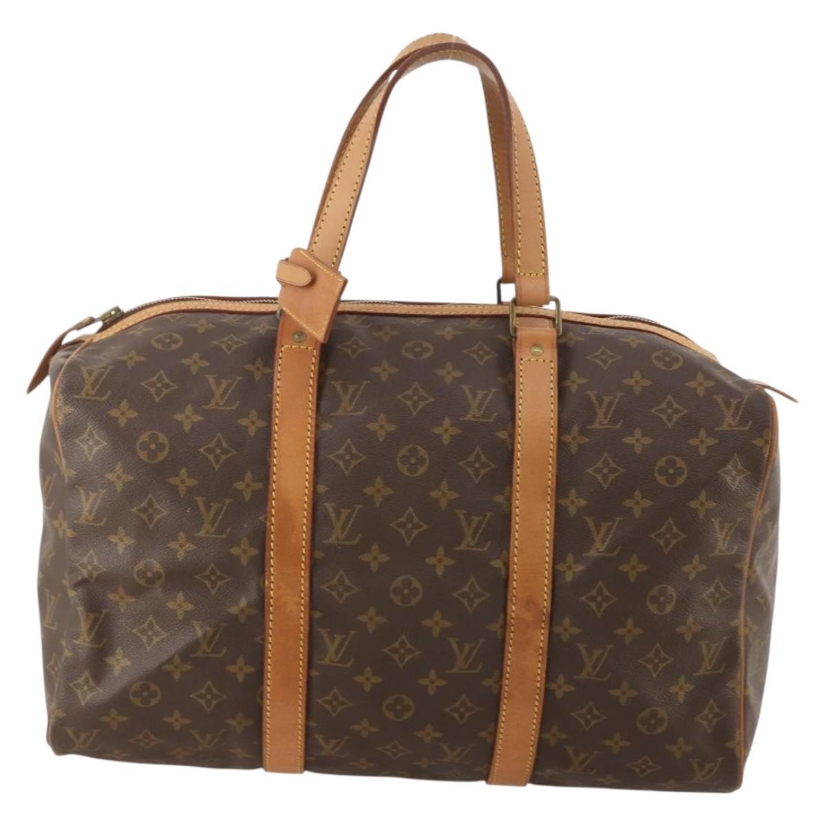Louis Vuitton Sac Souple Monogram Canvas Brown Canvas Handbag (Pre-Owned)