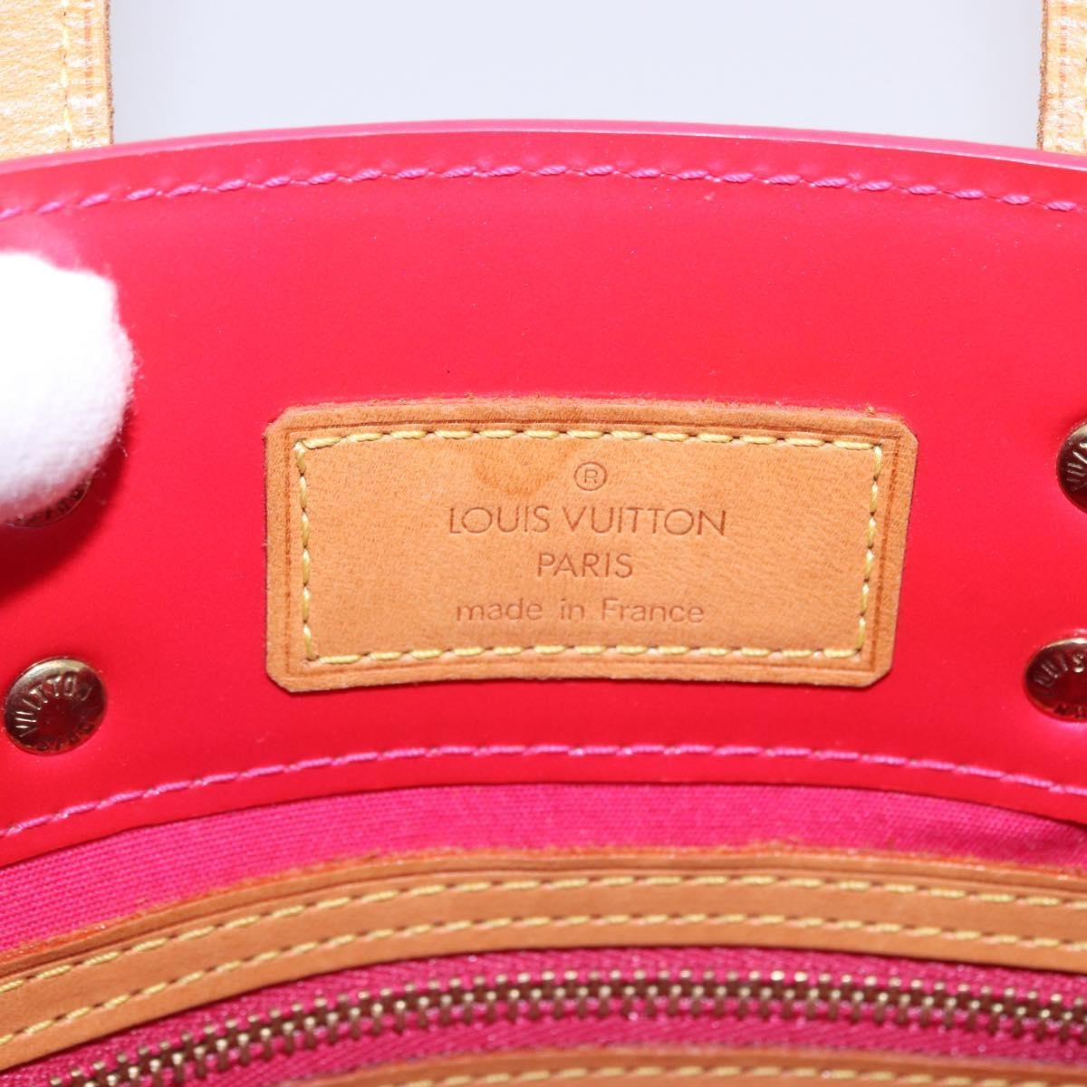 Louis Vuitton Reade Monogram Vernis Pink Patent_Leather Handbag (Pre-Owned)