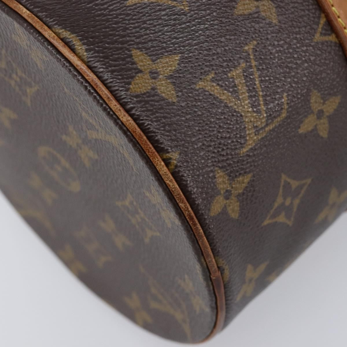 Louis Vuitton Papillon Monogram Canvas Brown Canvas Handbag (Pre-Owned)
