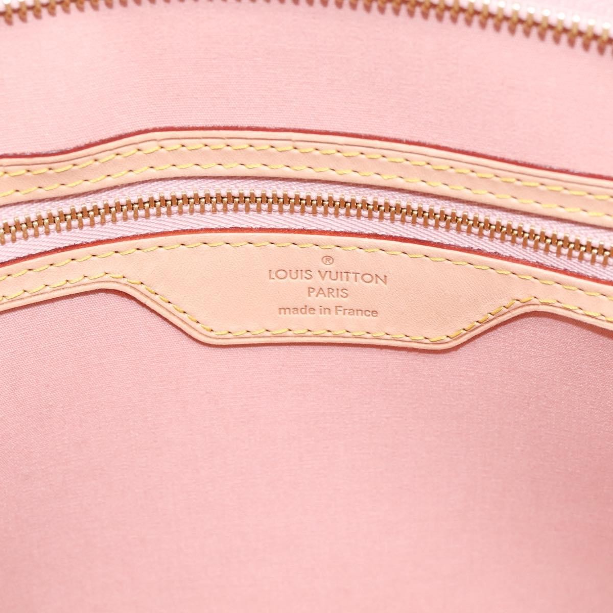 Louis Vuitton Blair Monogram Vernis Pink Patent_Leather Handbag (Pre-Owned)