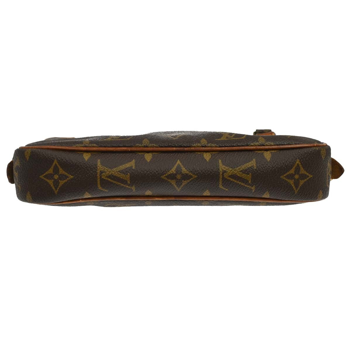 Louis Vuitton Pochette Marly Bandouliere Monogram Canvas Brown Canvas Shoulder Bag Bag (Pre-Owned)
