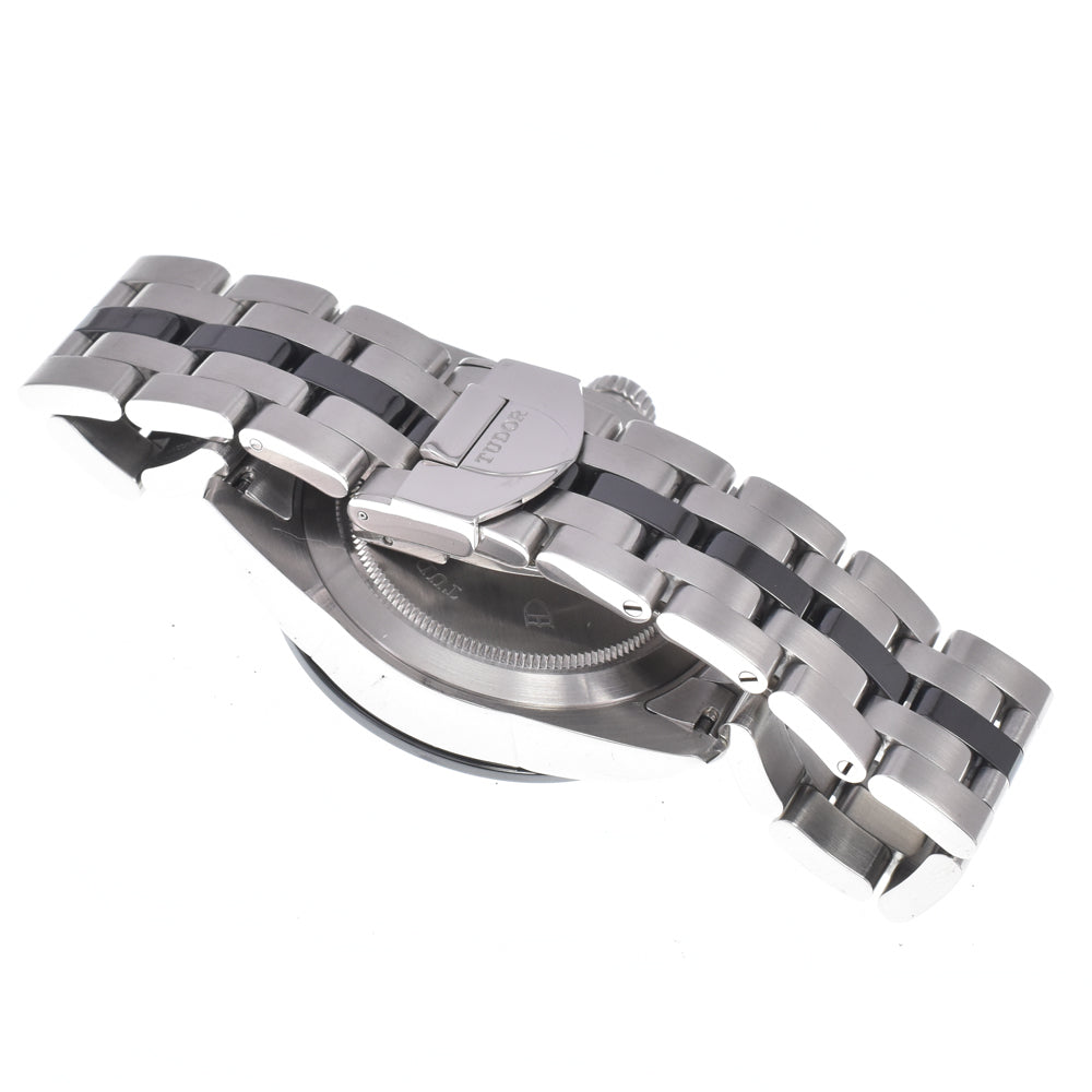 Tudor Glamour Day Date Automatic Stainless Steel With Diamonds Watch (Pre-Owned)