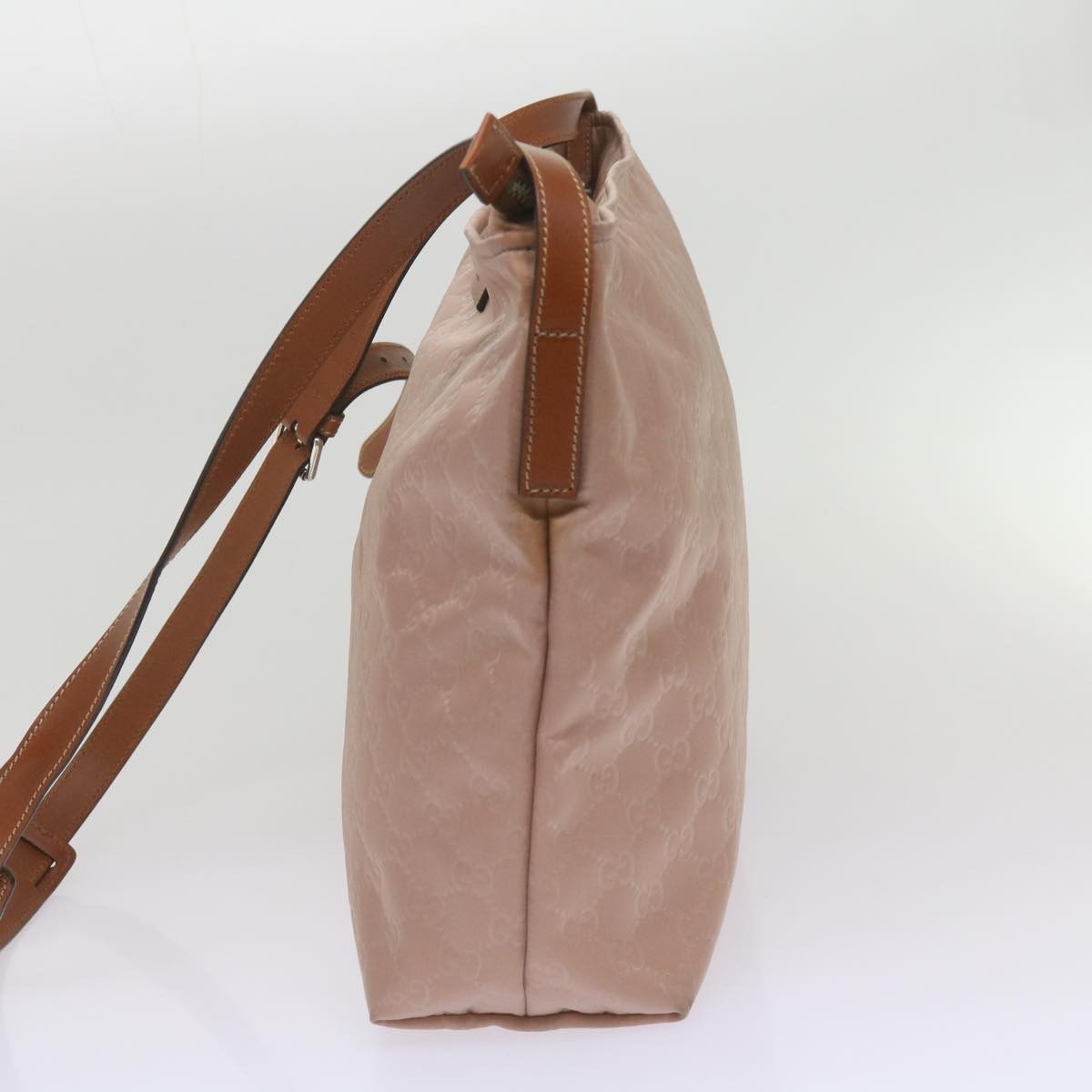 Gucci Gg Canvas Canvas Pink Canvas Shoulder Bag Bag (Pre-Owned)