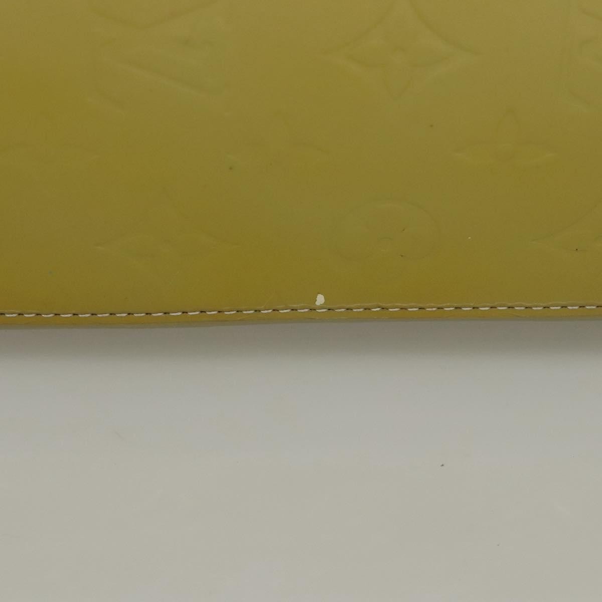 Louis Vuitton Reade Monogram Vernis Yellow Patent_Leather Tote Bag Bag (Pre-Owned)