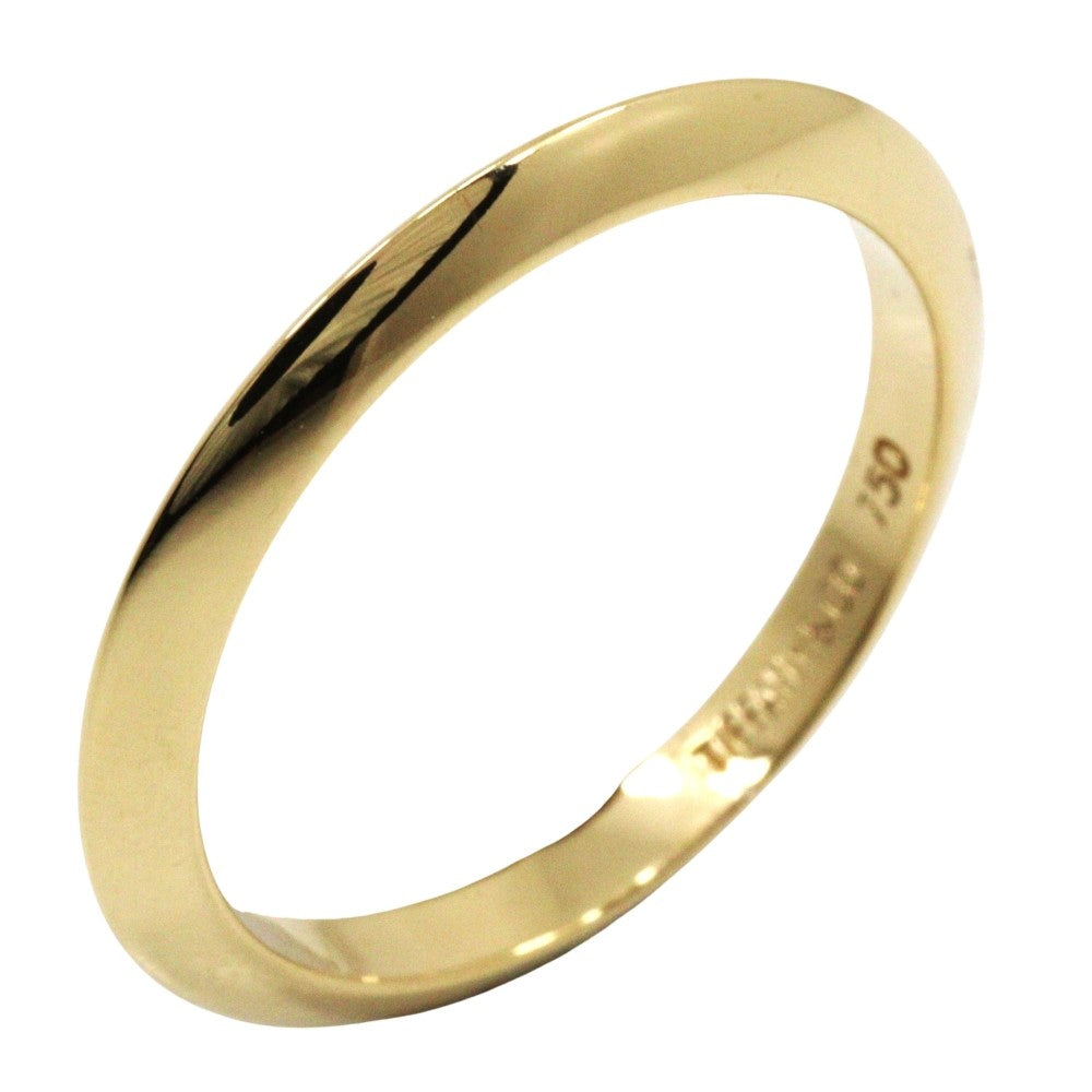 Tiffany & Co. Knife Edge 18K Yellow Gold Gold Yellow_Gold Ring Jewelry (Pre-Owned)