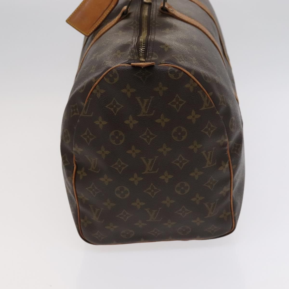 Louis Vuitton Keepall Monogram Canvas Brown Canvas Travel Bag Bag (Pre-Owned)