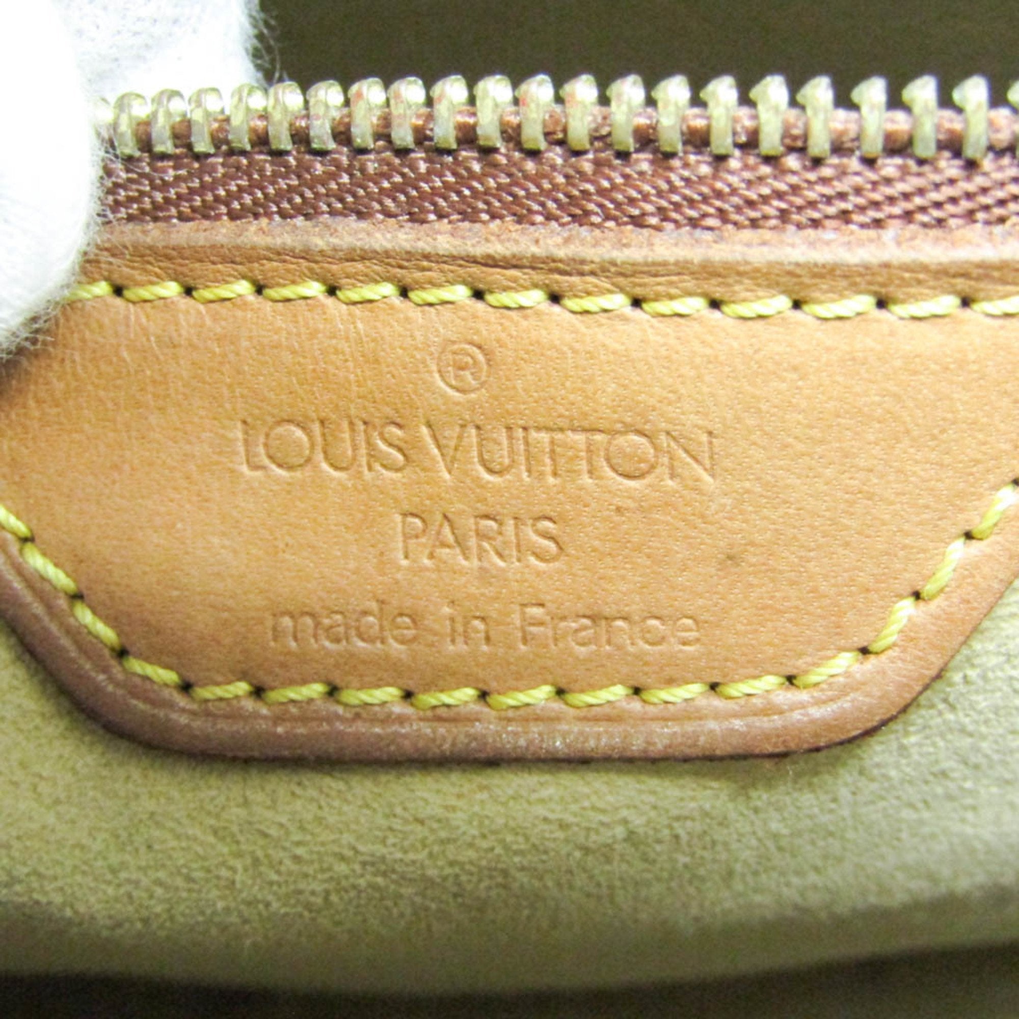 Louis Vuitton Looping Mm Brown Canvas Shoulder Bag (Pre-Owned)