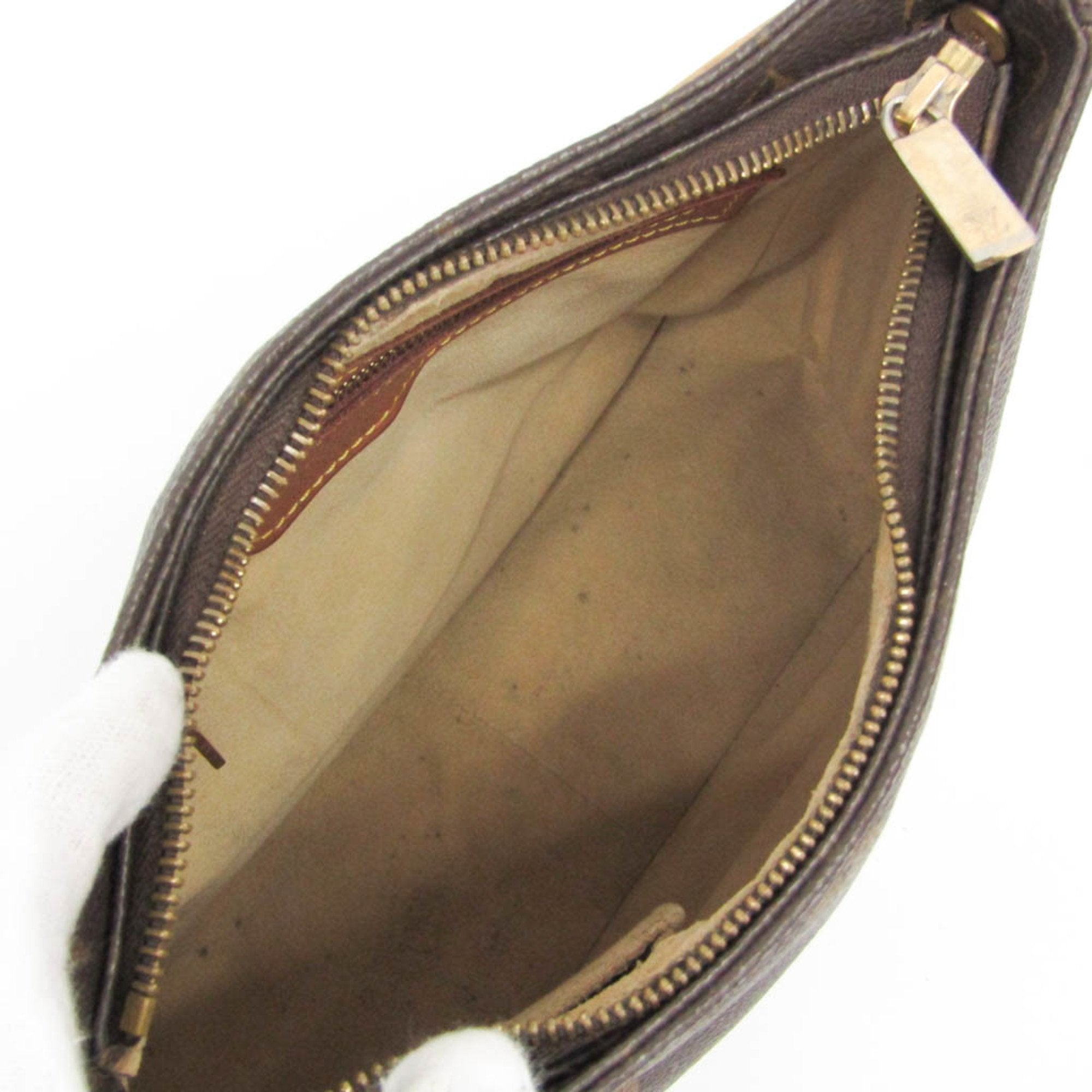 Louis Vuitton Looping Mm Brown Canvas Shoulder Bag (Pre-Owned)