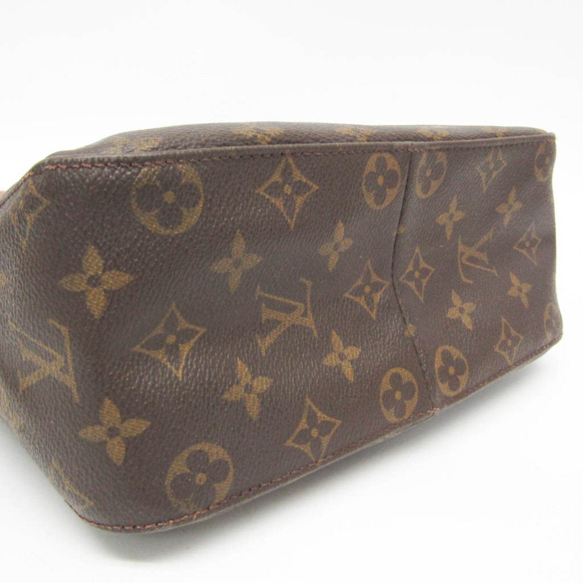 Louis Vuitton Looping Mm Brown Canvas Shoulder Bag (Pre-Owned)