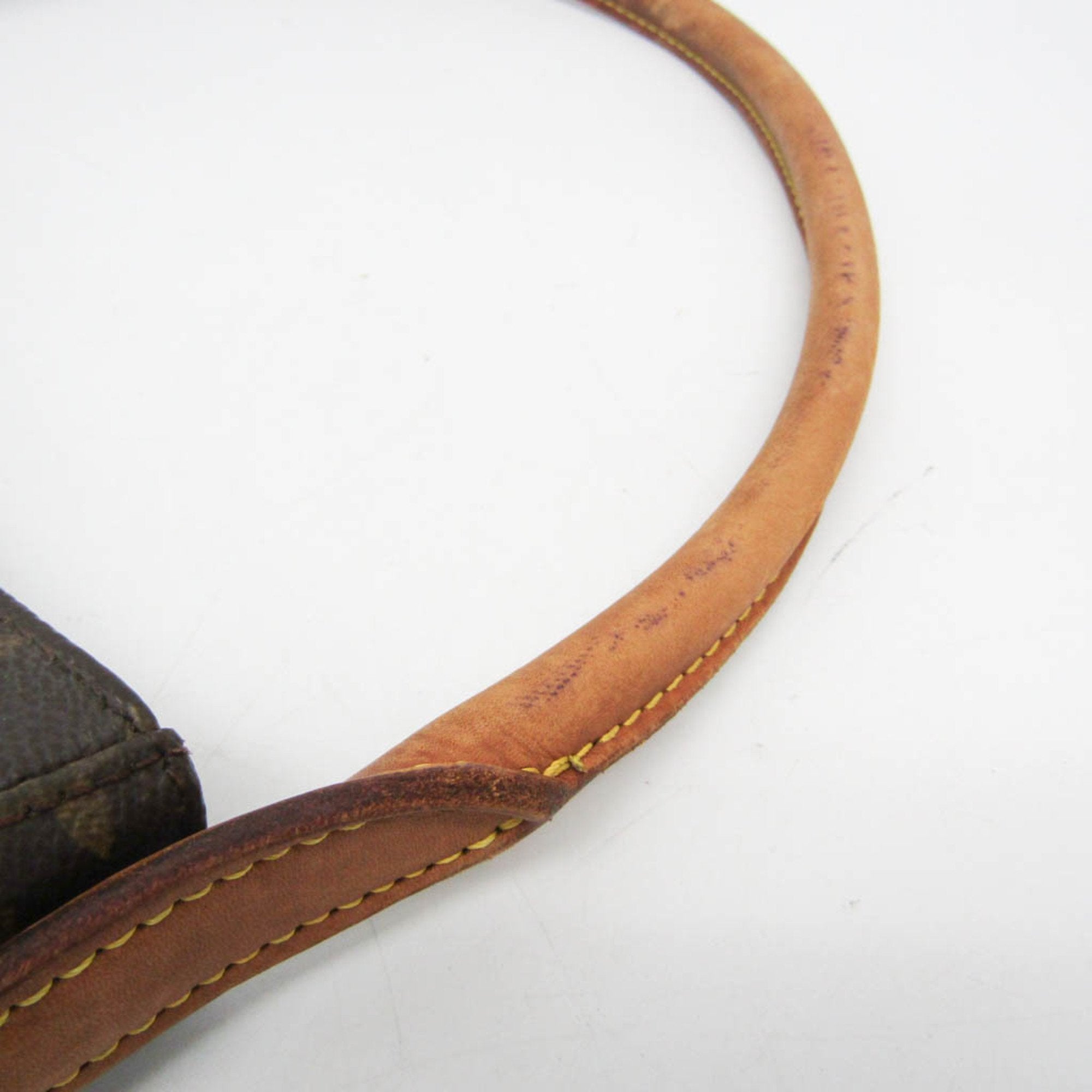 Louis Vuitton Looping Mm Brown Canvas Shoulder Bag (Pre-Owned)