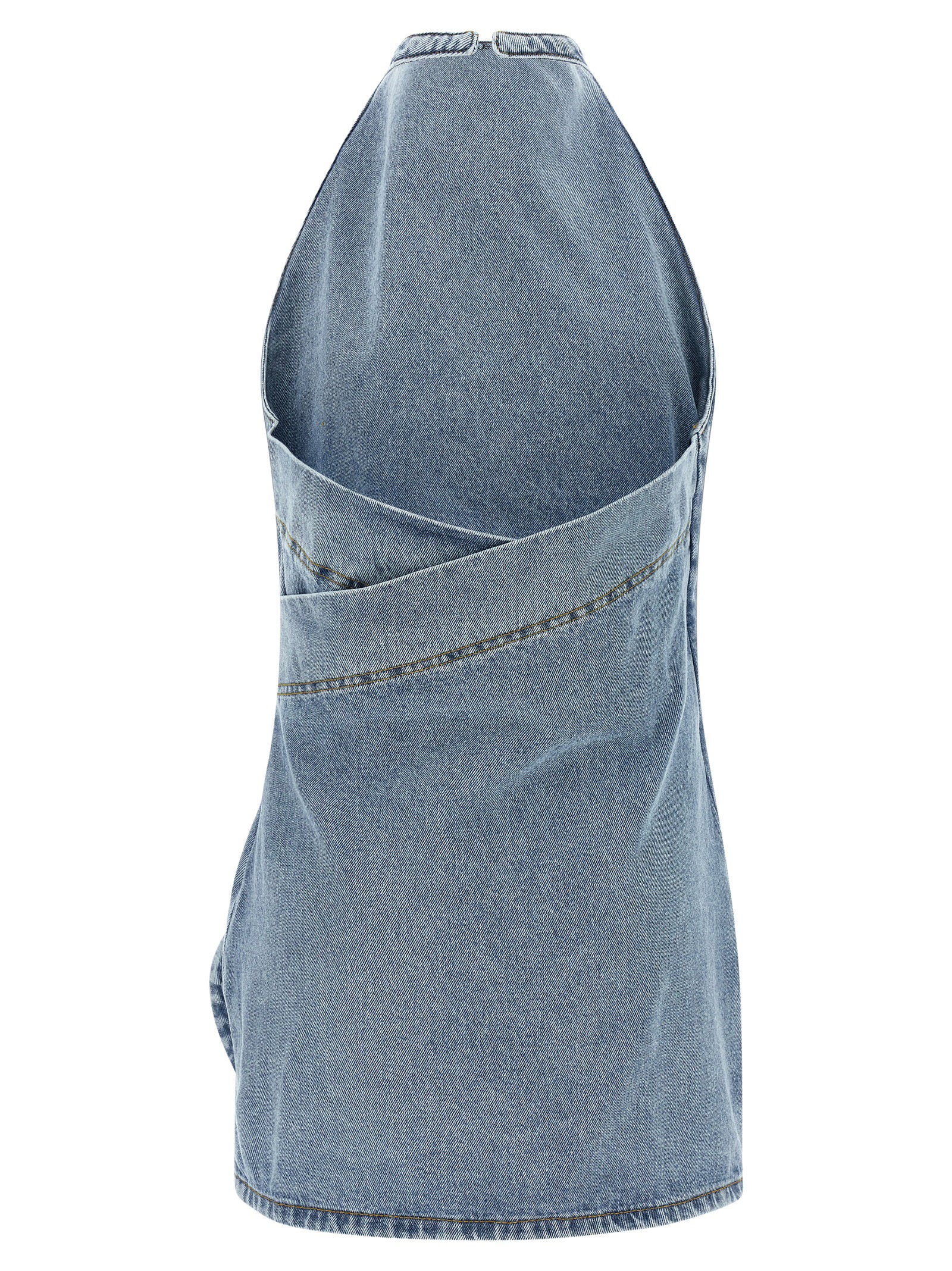 Magda Butrym Women's Denim 10 Dress Dress