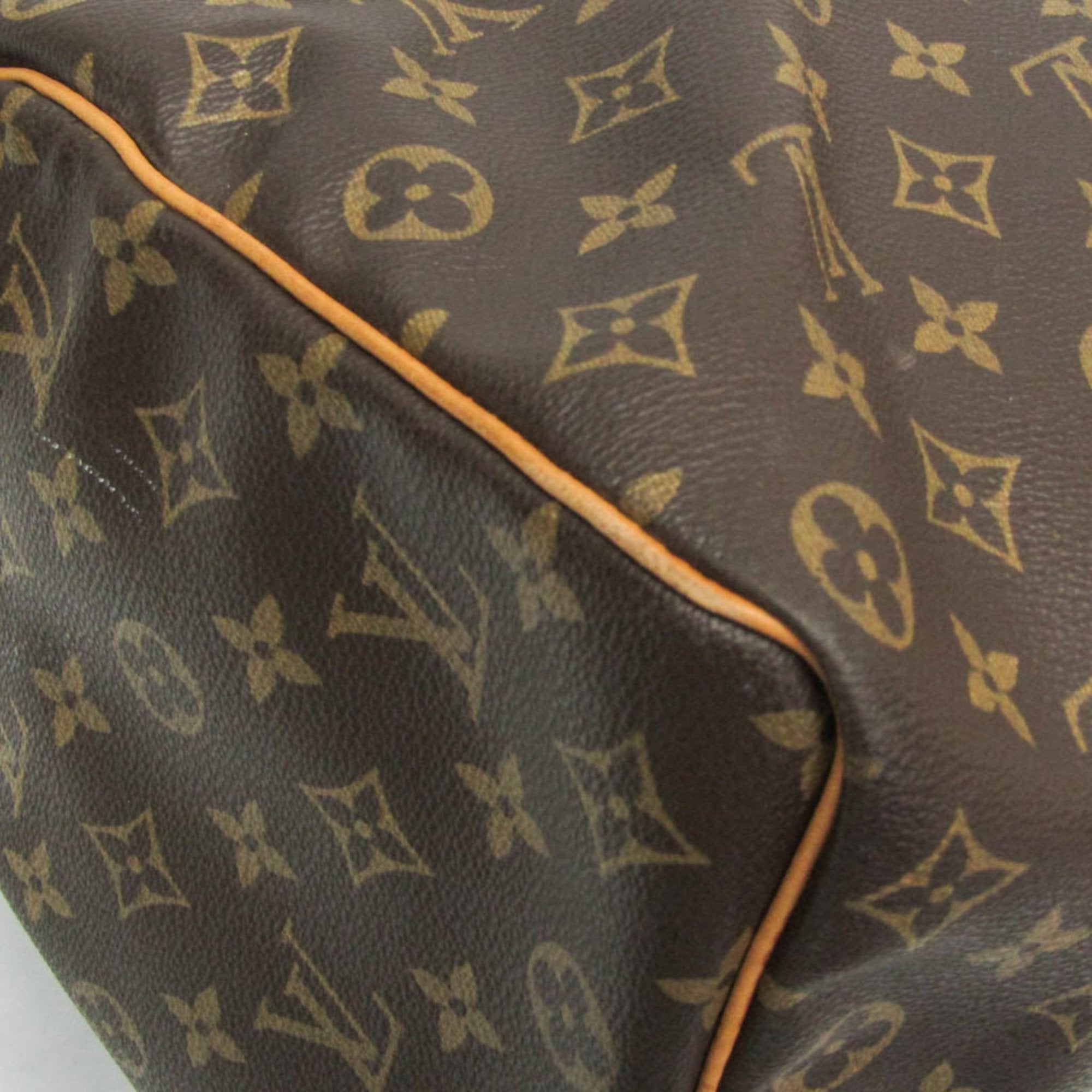 Louis Vuitton Keepall 50 Brown Canvas Travel Bag (Pre-Owned)