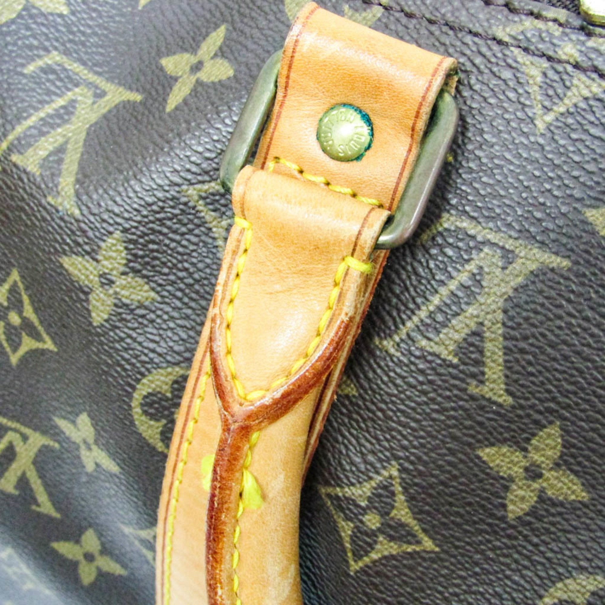 Louis Vuitton Keepall 50 Brown Canvas Travel Bag (Pre-Owned)