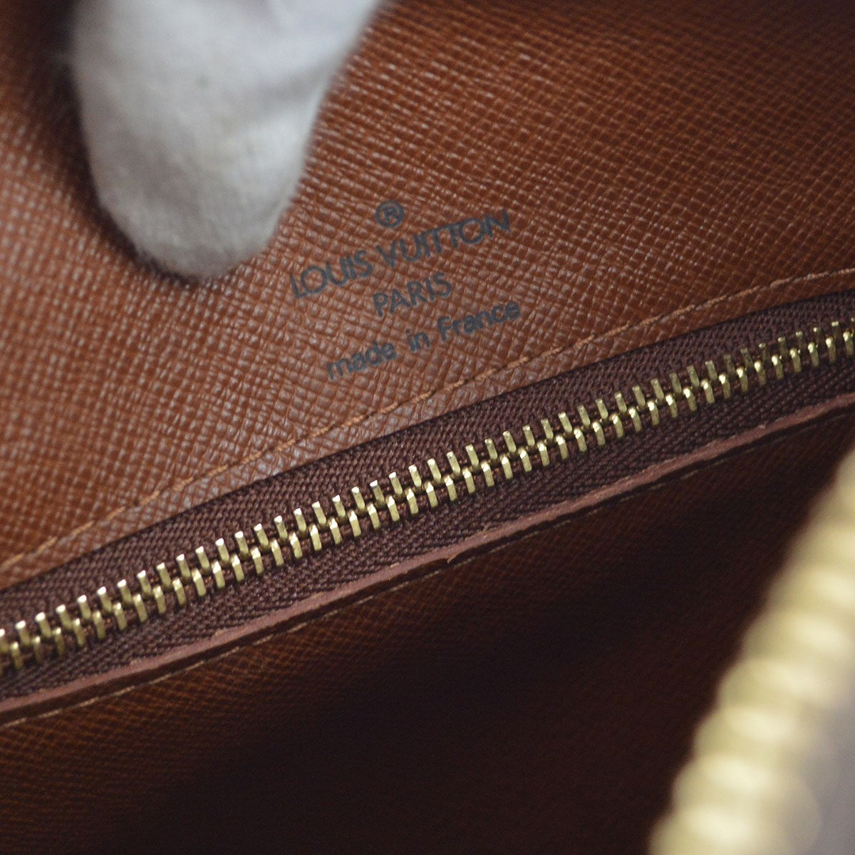 Louis Vuitton Boulogne Monogram Canvas Brown Canvas Handbag (Pre-Owned)