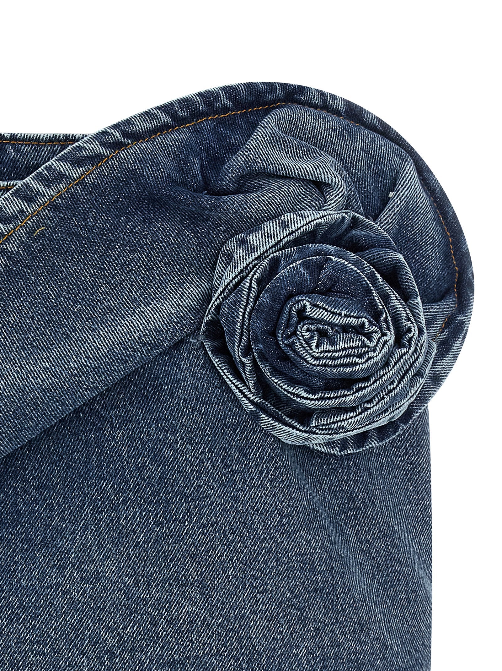 Magda Butrym Women's Denim 12 Skirt Skirt