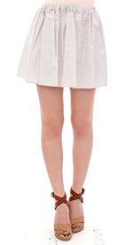 Andrea Incontri Chic White Mini Skirt - Elegant &amp; Women's Timeless