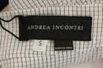 Andrea Incontri Chic White Checkered Cotton Women's Shorts