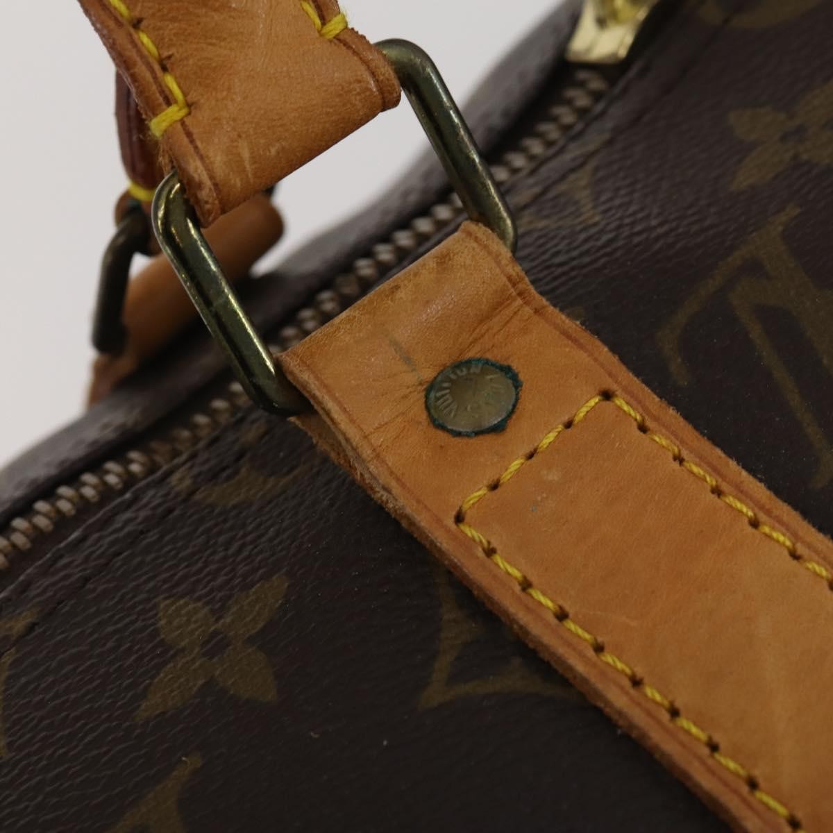 Louis Vuitton Keepall Monogram Canvas Brown Canvas Travel Bag Bag (Pre-Owned)